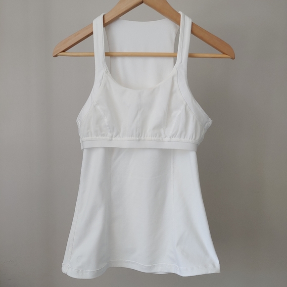 Titika Tank Top White Mesh Back Size Small - Picture 11 of 12